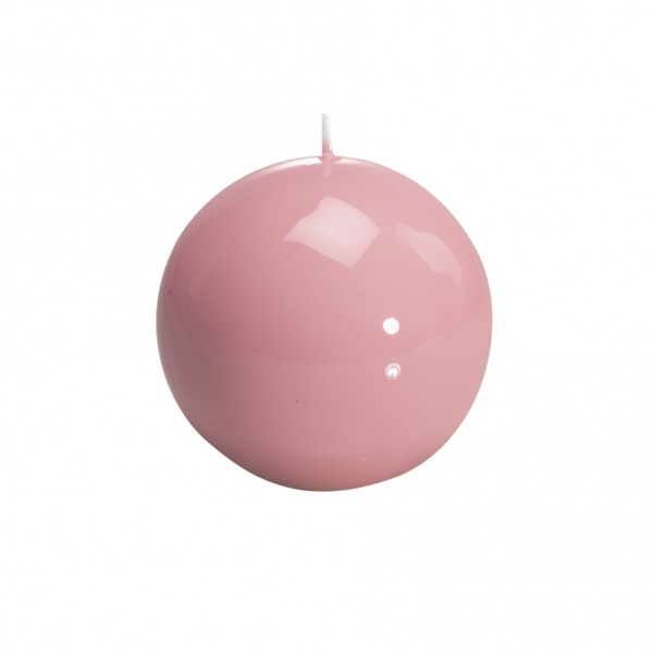 Ball Candle . GRAZIANI . glossy pink