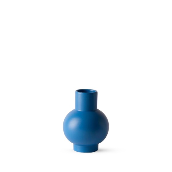 Vase . STRØM . S electric blue