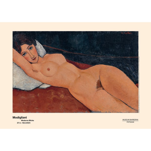 Poster 106 Reclining Nude