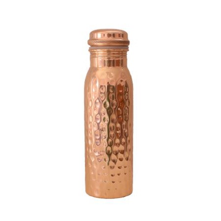 Wasserflasche . FORREST & LOVE . Kupfer, gehämmert . 600ml