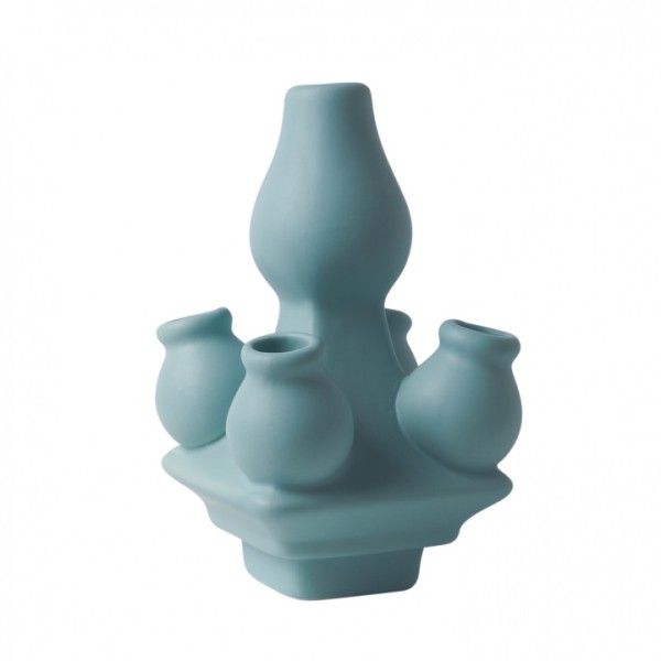Tulpenvase . HELLBLAU . Top