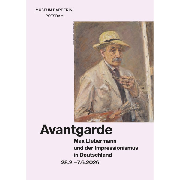 PST 126 Ausstellungsplakat Liebermann Avantgarde