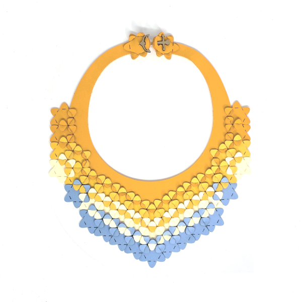 Necklace . SIGNAC . THE PORT AT SUNSET . edited by muse