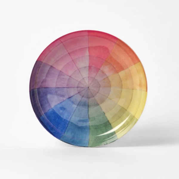 Tablett . COLOUR WHEEL RUNGE