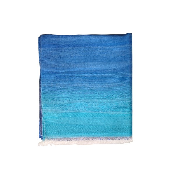 Scarf . HORIZON . Blue