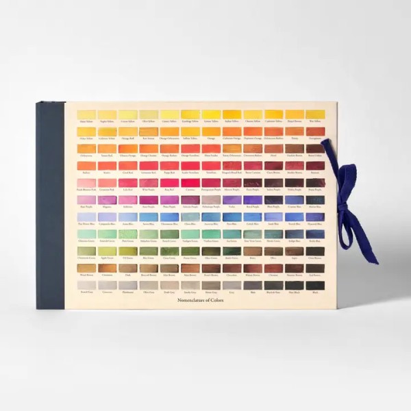 Skizzenbuch . NOMENCLATUR OF COLORS