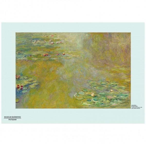 PST 55 Monet The Water-Lily Pond Poster